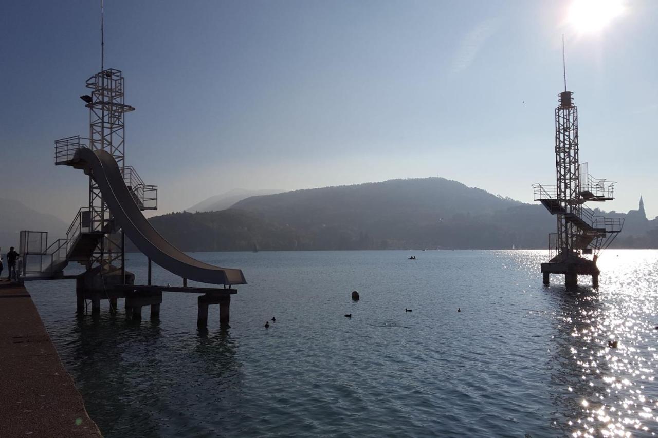 Le Panoramique - Apartment Facing The Lake Annecy Luaran gambar